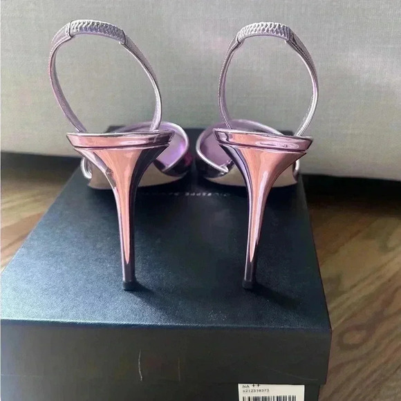 Giuseppe Zanotti Lilibeth 70mm Metallic (sz 40) - Picture 9 of 14